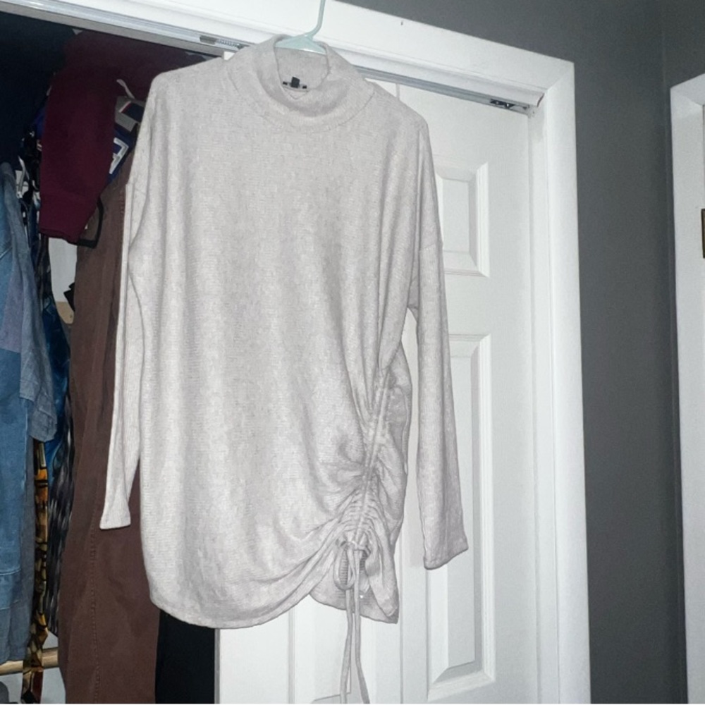 Express rib knit top